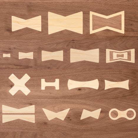 Bow Tie Template Woodworking
